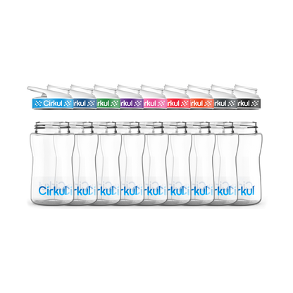 12oz. Plastic Bottle & Comfort Grip Lid