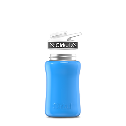 12oz. Stainless Steel Bottle & Comfort Grip Lid