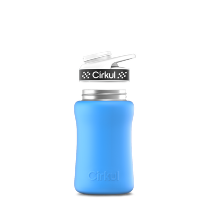 12oz. Stainless Steel Bottle & Comfort Grip Lid