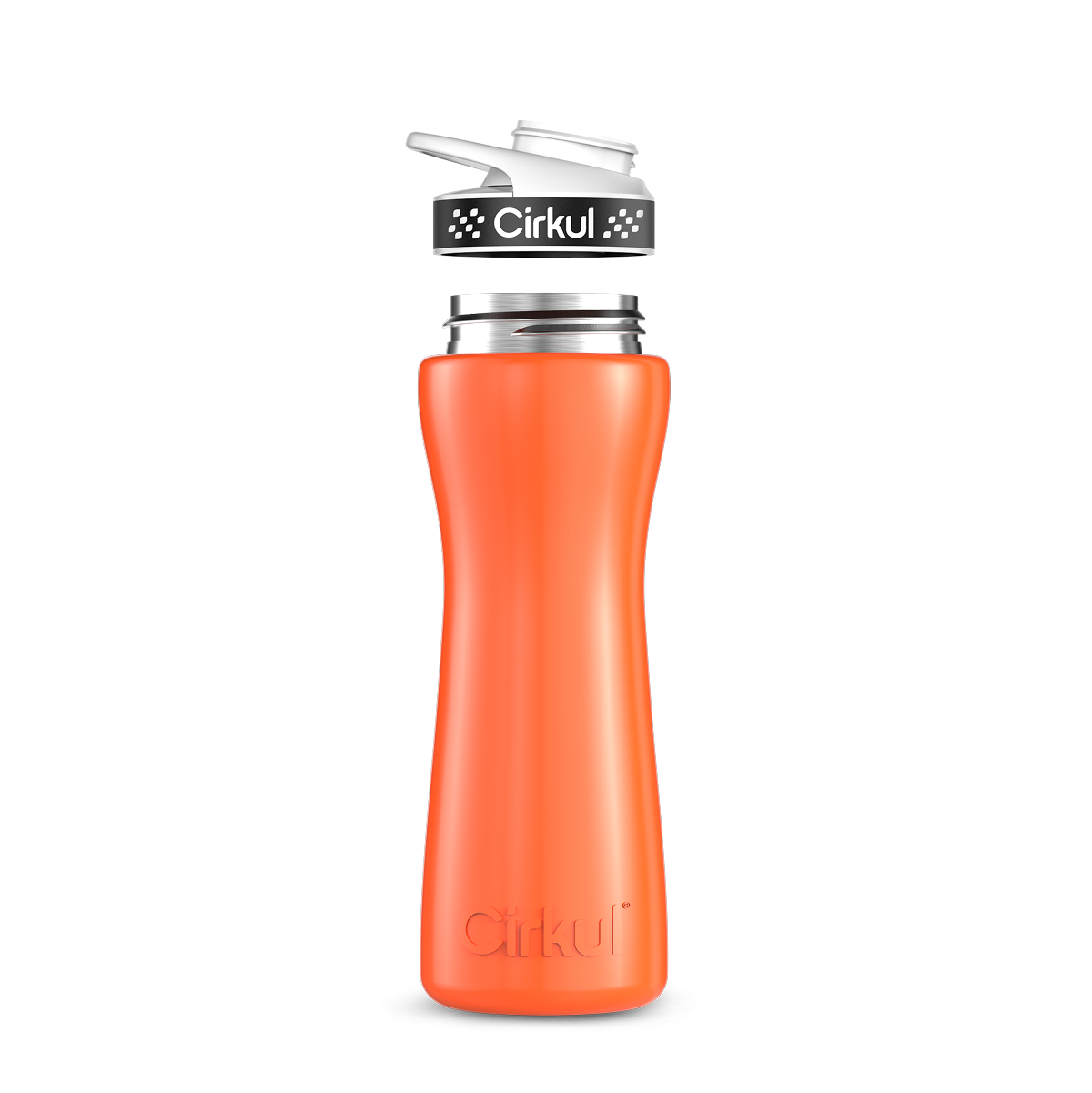 22oz. Stainless Steel Bottle & Comfort Grip Lid