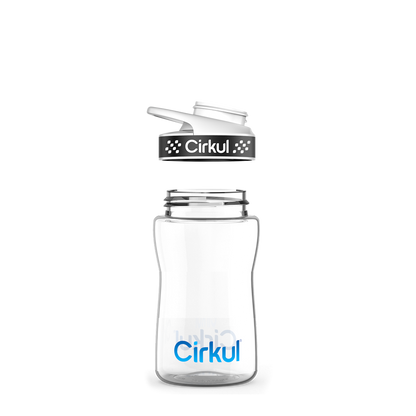 12oz. Plastic Bottle & Comfort Grip Lid