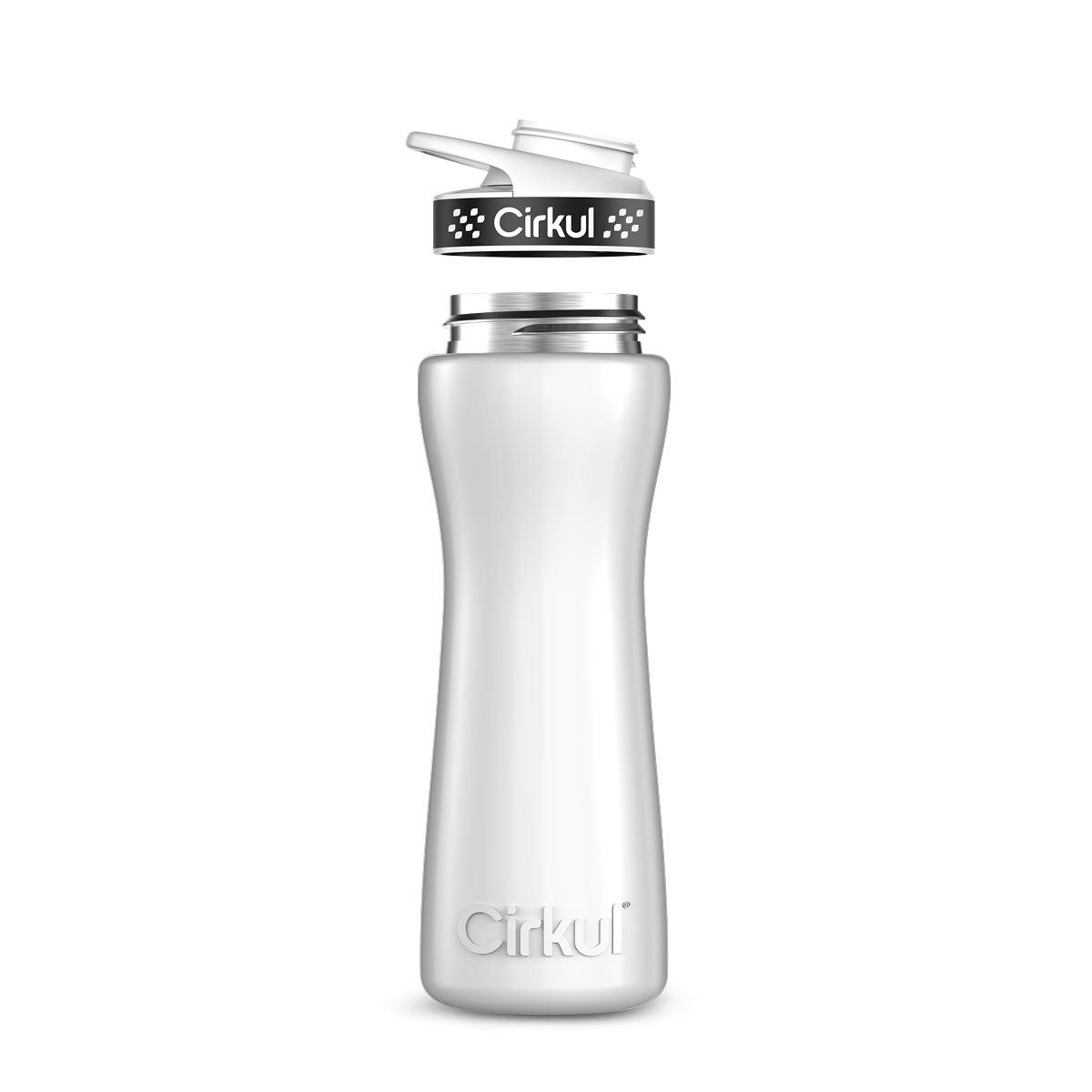 22oz. Stainless Steel Bottle & Comfort Grip Lid