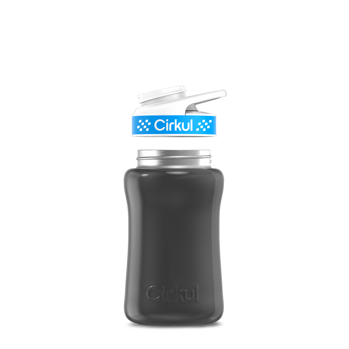 12oz. Stainless Steel Bottle & Comfort Grip Lid