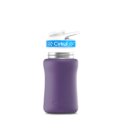 12oz. Stainless Steel Bottle & Comfort Grip Lid