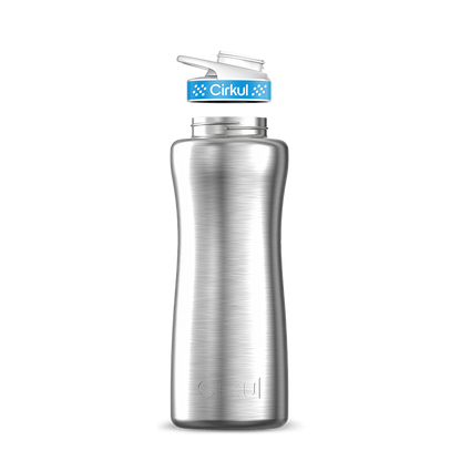 32oz. Stainless Steel Bottle & Comfort Grip Lid