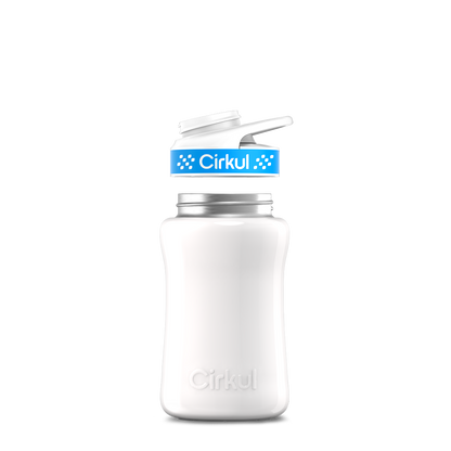 12oz. Stainless Steel Bottle & Comfort Grip Lid