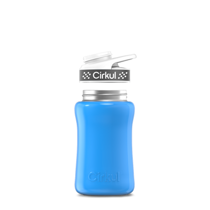 12oz. Stainless Steel Bottle & Comfort Grip Lid