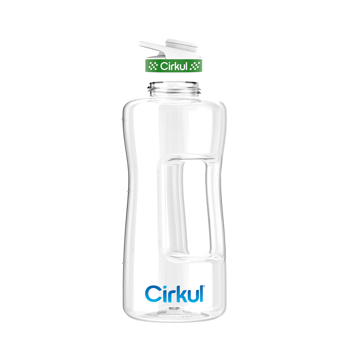 62oz. Plastic Bottle & Comfort Grip Lid