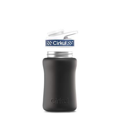 12oz. Stainless Steel Bottle & Comfort Grip Lid