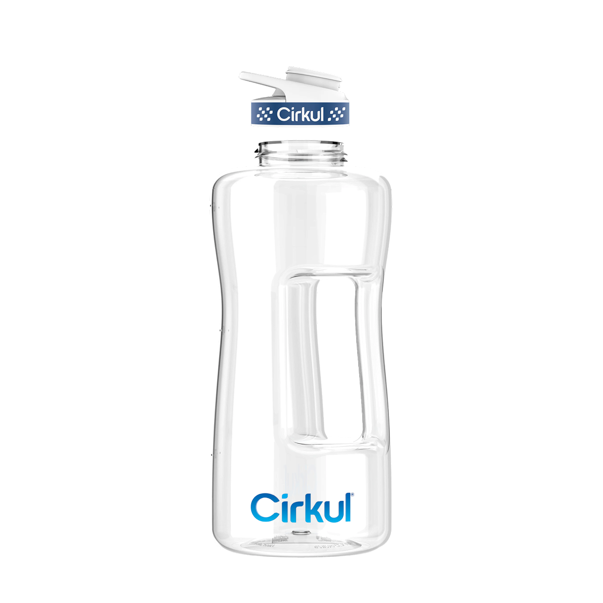 62oz. Plastic Bottle & Comfort Grip Lid