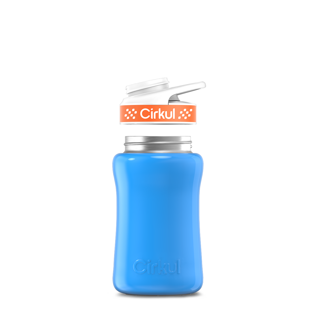 12oz. Stainless Steel Bottle & Comfort Grip Lid