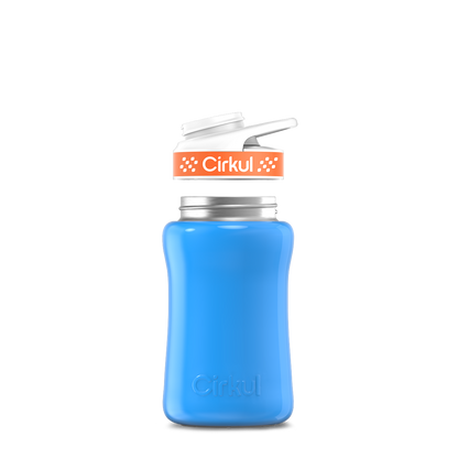 12oz. Stainless Steel Bottle & Comfort Grip Lid