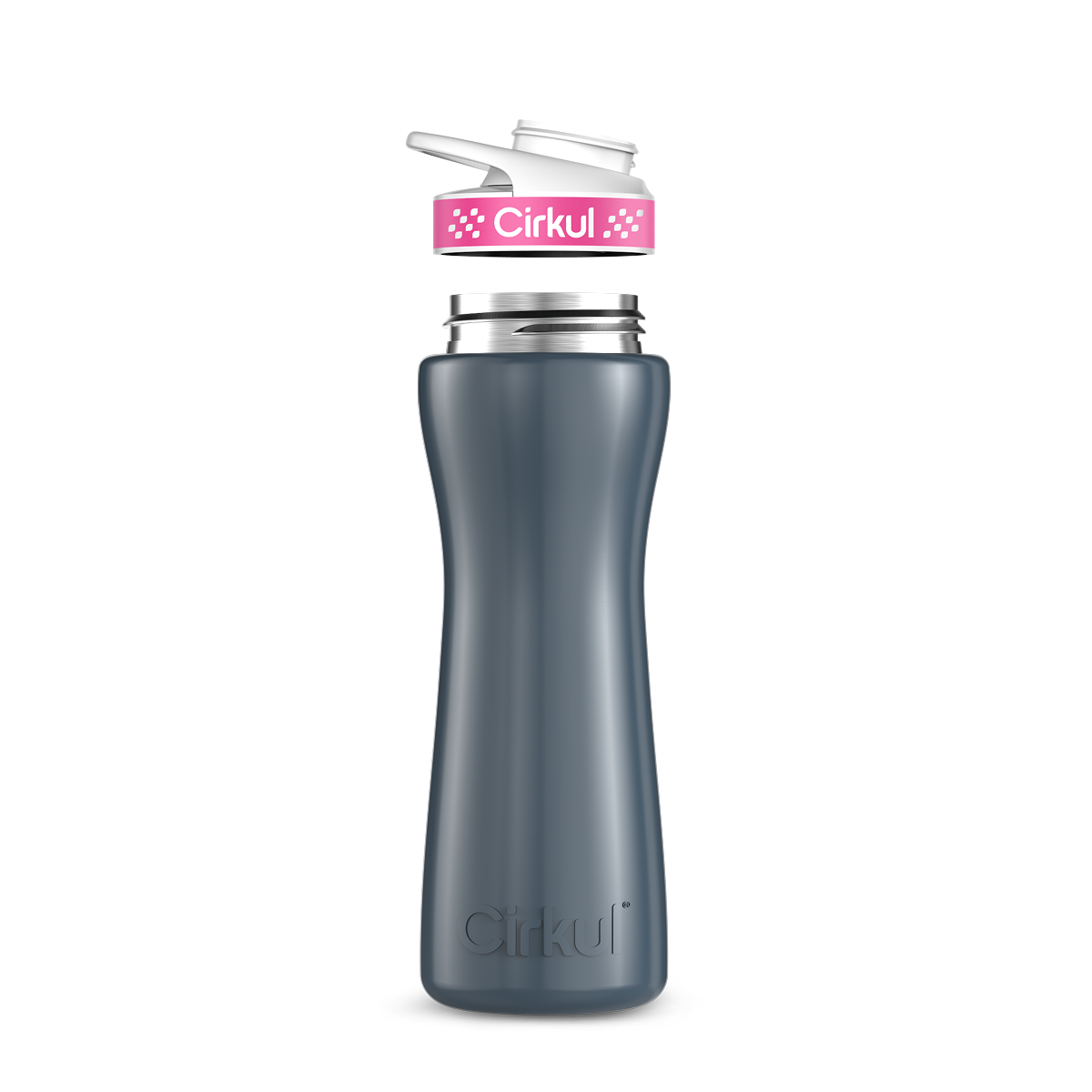 22oz. Stainless Steel Bottle & Comfort Grip Lid