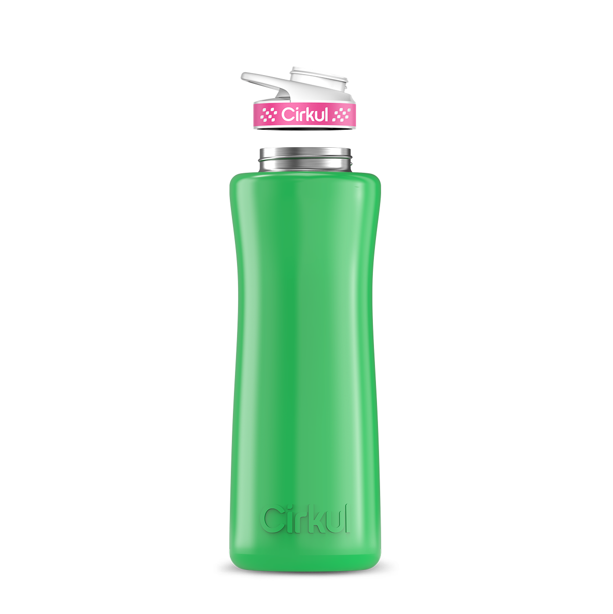 42oz. Stainless Steel Bottle & Comfort Grip Lid