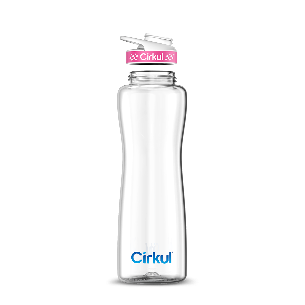42oz. Plastic Bottle & Comfort Grip Lid