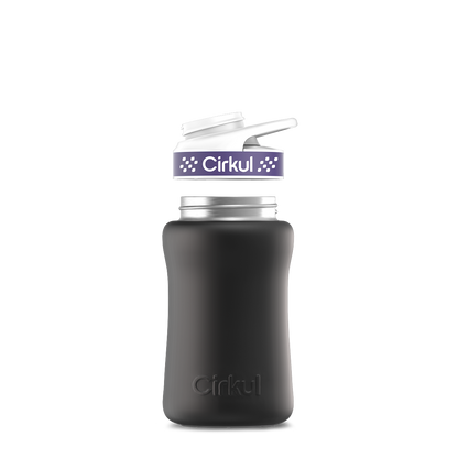12oz. Stainless Steel Bottle & Comfort Grip Lid