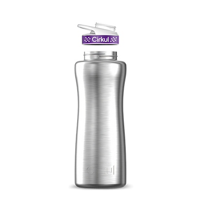 32oz. Stainless Steel Bottle & Comfort Grip Lid