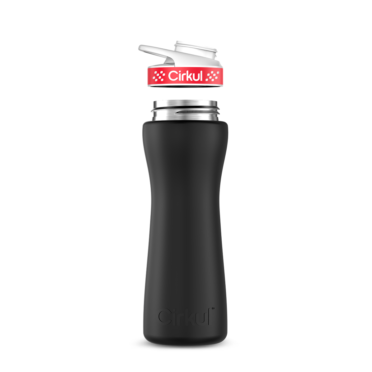 22oz. Stainless Steel Bottle & Comfort Grip Lid