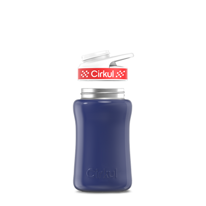 12oz. Stainless Steel Bottle & Comfort Grip Lid